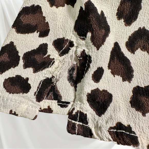 Cleobella ‘Miles’ Leopard Printed Wrap Dress Size XS - Picture 7 of 16